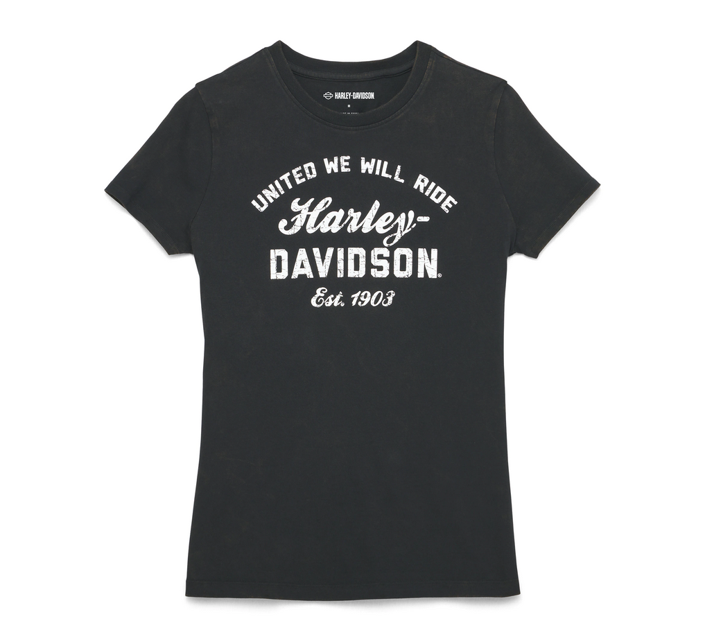 Camiseta harley top davidson mujer