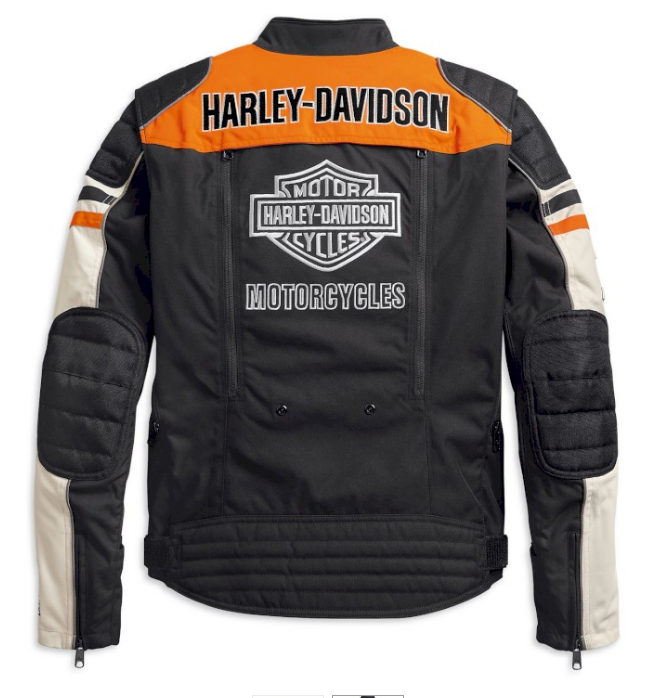 Harley-Davidson バイカラー アウタージャケット Harley-Davidson バイ