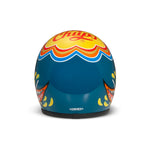 HARLEY DAVIDSON (PRODOTTO DMD) Casco Jet Cafe Racer DMD RETRO Lollipop Blu Lucido REF.1JTS31000LP