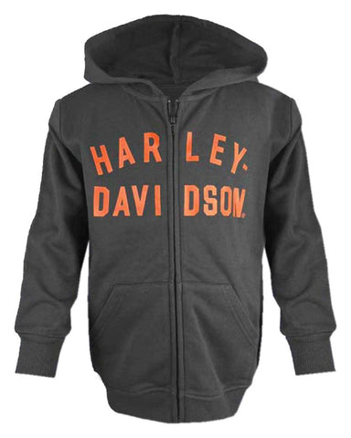 Harley-Davidson® Kapuze und Zip French Terry Baby Ref. 6580207