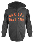 HARLEY DAVIDSON Harley-Davidson® Big Boys Felpa con cappuccio e zip French Terry REF.6590207