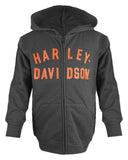 HARLEY DAVIDSON Harley-Davidson® Big Boys Felpa con cappuccio e zip French Terry REF.6590207