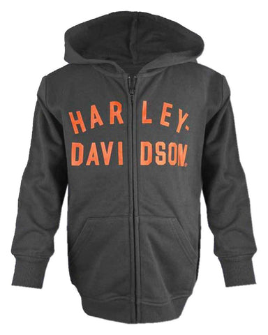 Harley Davidson Harley-Davidson® Big Boys with hood and zip French terry ref. 6590207