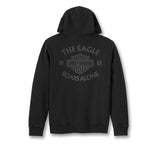HARLEY DAVIDSON Felpa con cappuccio Eagle Soars Alone - Harley Black. REF.96185-25VM