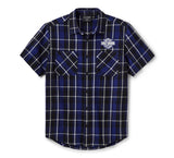 Camisa de hombre de cuadros manga corta HARLEY DAVIDSON H-D Essential REF.96188-26VM