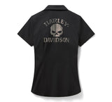 Camiseta HARLEY DAVIDSON Mujer Willie G Bling Garage - Harley Negro REF.96348-26VW