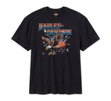 HARLEY DAVIDSON Maglietta a maniche corte da uomo H-D Break Free REF.96393-26VM