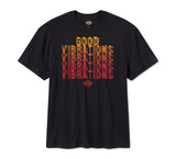 HARLEY DAVIDSON H-D Good Vibrations Herren-Kurzarm-T-Shirt REF.96394-26VM