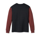 Harley Davidson Colorblock jersey 120th men's anniversary - color blocks - Black Beauty Ref.96569-23vm