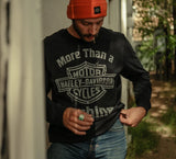 Shirt à manches longues Harley Davidson plus merci une machine pour hommes Réf.96726-25VM