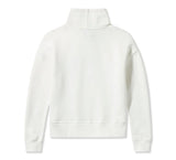 HARLEY DAVIDSON Pullover con collo a imbuto Essential Bar & Shield da donna - Cloud Dancer REF.96754-25VW