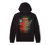 HARLEY DAVIDSON H-D Route 66 Jubiläums-Fleece-Hoodie mit durchgehendem Reißverschluss REF.96806-26VX
