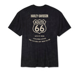 HARLEY DAVIDSON H-D Route 66 Anniversary Herren-Kurzarm-T-Shirt REF. 96807-26VM