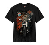 HARLEY DAVIDSON H-D Route 66 Anniversary Herren-Kurzarm-T-Shirt REF. 96807-26VM