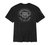 HARLEY DAVIDSON H-D Route 66 Legendary Men's Short Sleeve T-Shirt REF.96808-26VM
