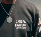 Harley-Davidson® Felpa girocollo unisex Factory Racing TeamREF. 96860-25VX