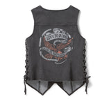 Chaleco vaquero mujer HARLEY DAVIDSON Live to Ride REF.97412-26VW
