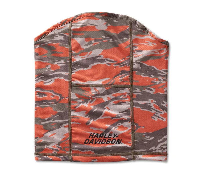 Ghetta Per Collo Spyder Cruise Tube, Tubolare Multifunzione In Misto Lana AVRA™, Traspirante, Retro Spazzolato, Logo Serigrafato, Uomo