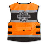 Harley-Davidson® High Visibility Org Reflektierende Weste CE REF.98101-26VM