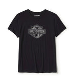 Harley-Davidson® Maglietta girocollo Essential Bling da donna - Harley Black REF.99121-25VW