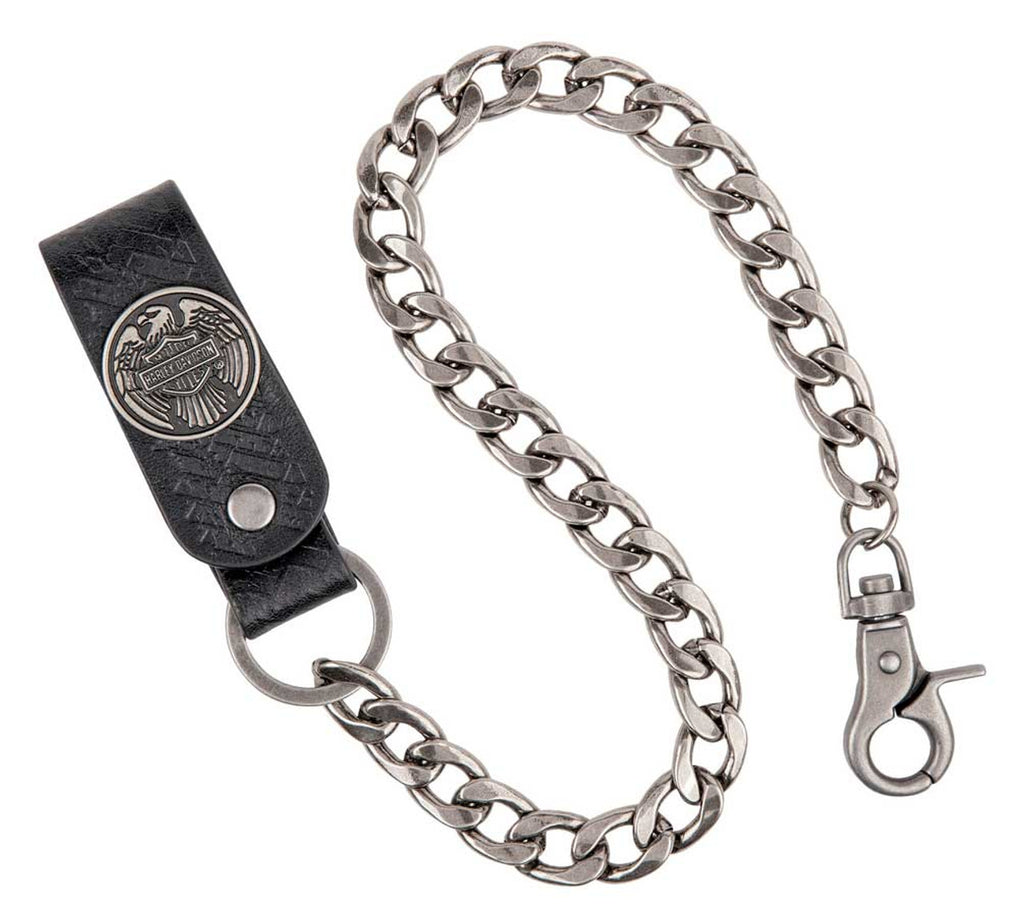 Portafoglio Catena Per Motociclista Trucker Catena Portafoglio In Metallo Stile Biker - Argento, Pallini 24, Spessore 9.5 Mm, Per Motociclisti E Camionisti Catena A Sfera 9.5mm Argento - Foto 9