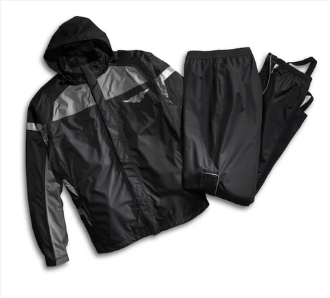 HARLEY DAVIDSON ANTI-RAIN SUIT MEN'S RNWR-Full Speed, Blk Ref. 9836-15VM