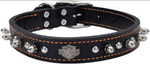 Collier de peau Harley-Davidson-Answer avec broche de haute qualité, 45,7 cm Réf.H1708K-BK118