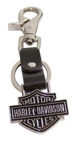 Harley-Davidson B&S Keychain Ref. Xfl0052-negro